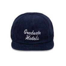 Load image into Gallery viewer, Classic Corduroy Cap - Navy
