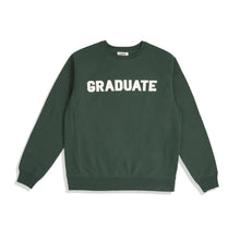 Load image into Gallery viewer, Collegiate Crewneck Sweatshirt - Hunter Green
