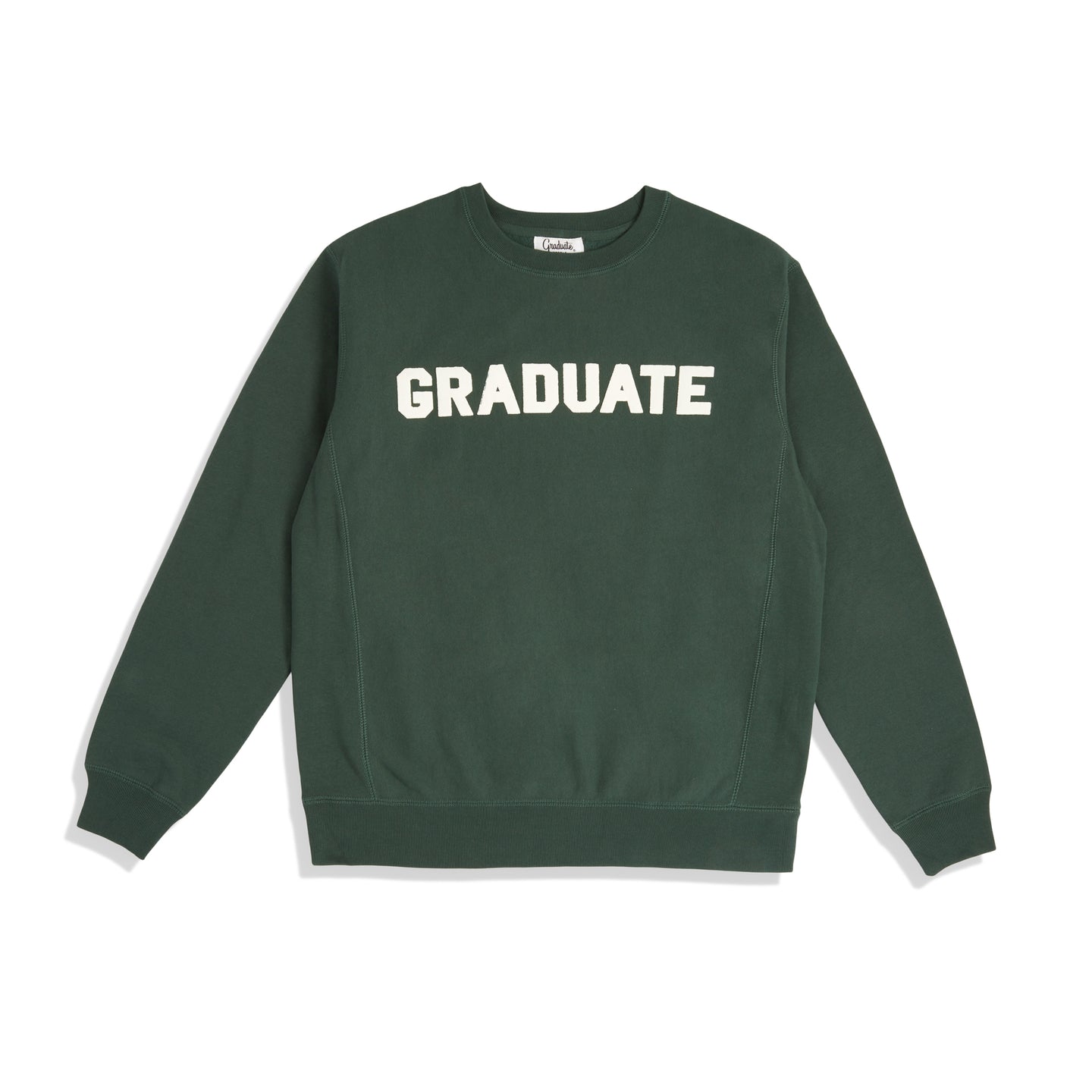 Collegiate Crewneck Sweatshirt - Hunter Green