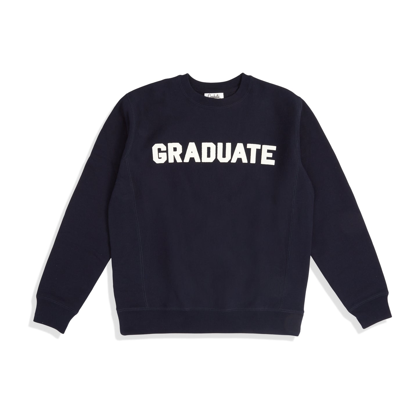 Collegiate Crewneck Sweatshirt - Navy